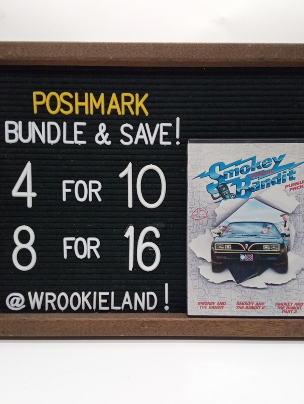 Smokey And The Bandit 1-3 Triple Feature DVD#H92